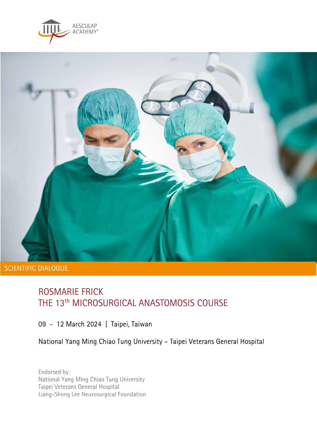 2024 Rosmarie Frick The 13th Microsurgical anastomosis course(標題圖檔)